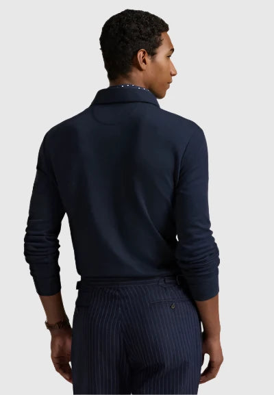 Polo Ralph Lauren Long Sleeve Luxury Jersey Polo Shirt