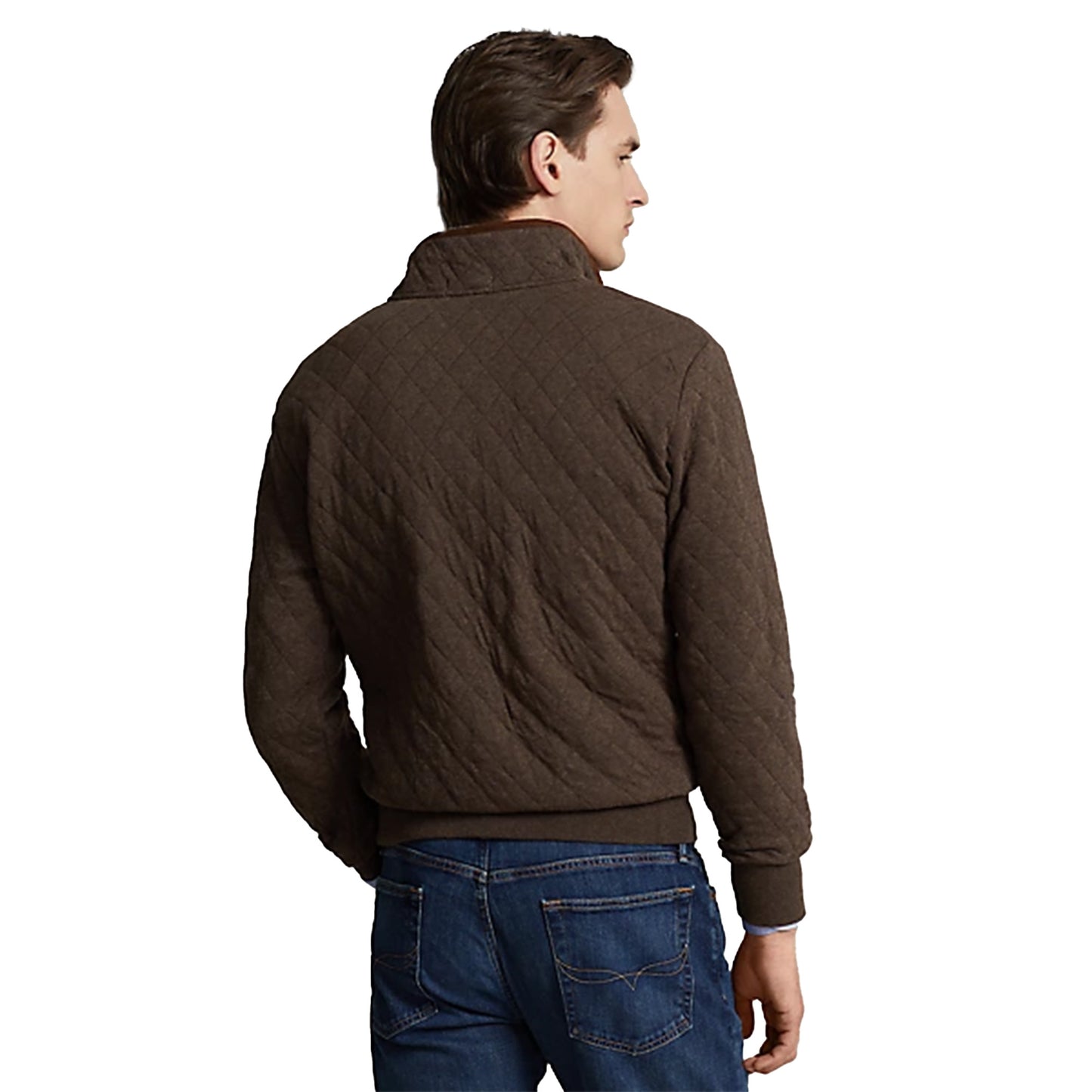 Polo Ralph Lauren Quilted Double-Knit Jersey Pullover