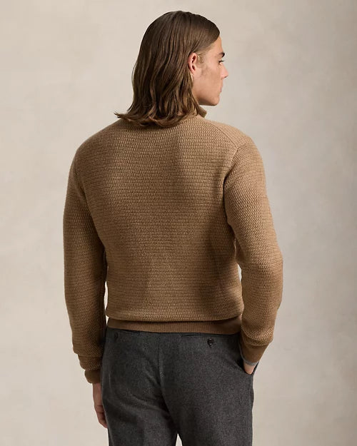 Polo Ralph Lauren Washable Wool Quarter-Zip Jumper