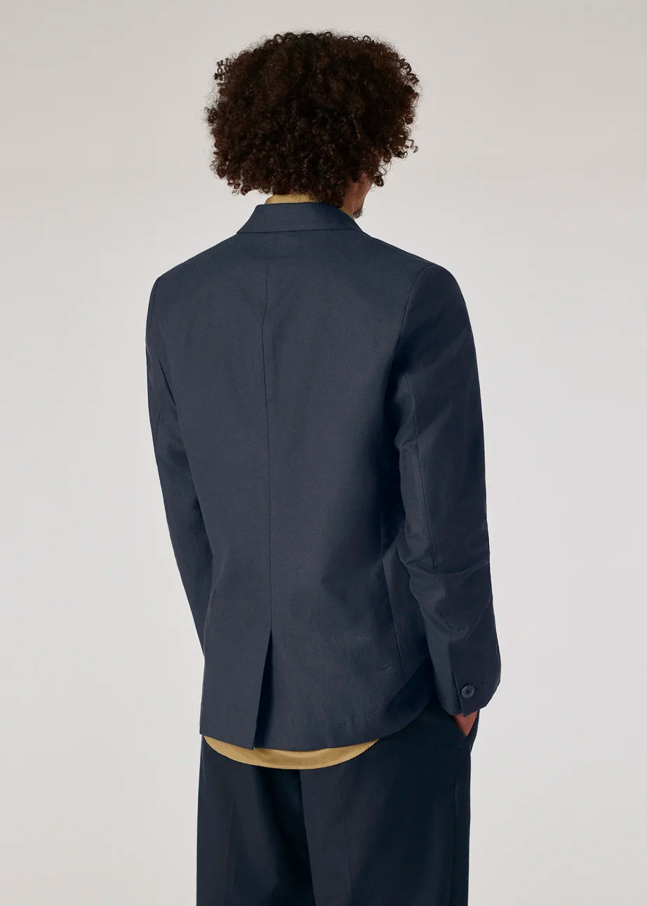 Paul Smith Buggy-Lined Navy Blazer