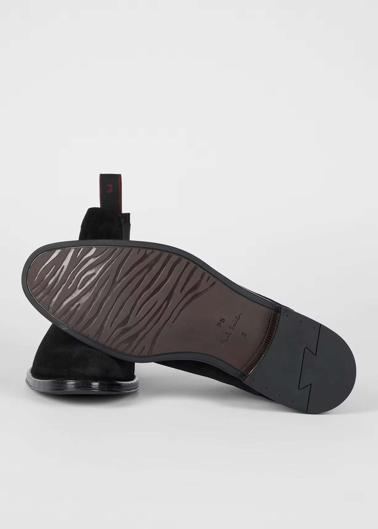 Paul Smith Black Suede 'Augustus' Boots