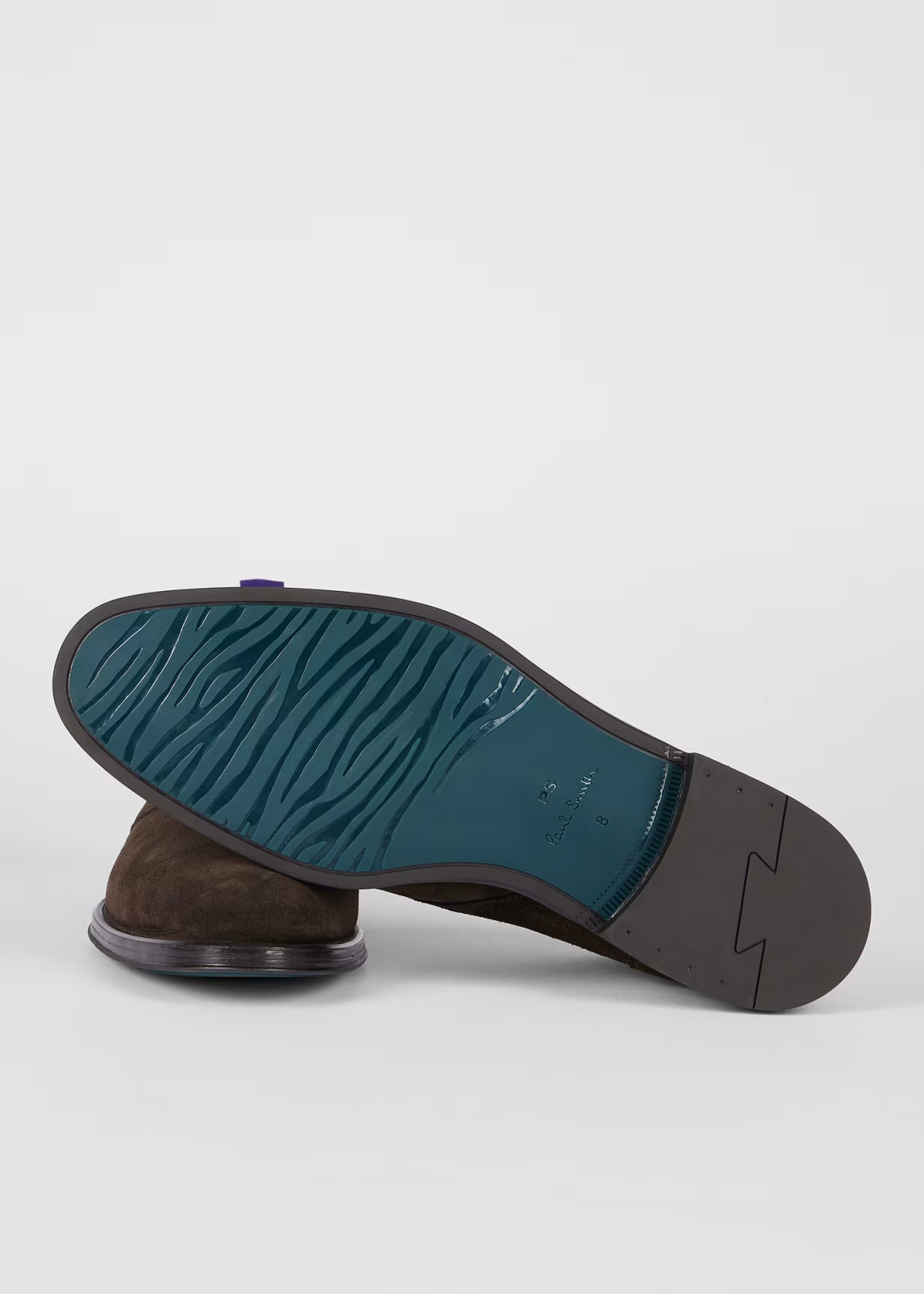 Paul Smith Dark Brown Suede 'Wilbur' Boots