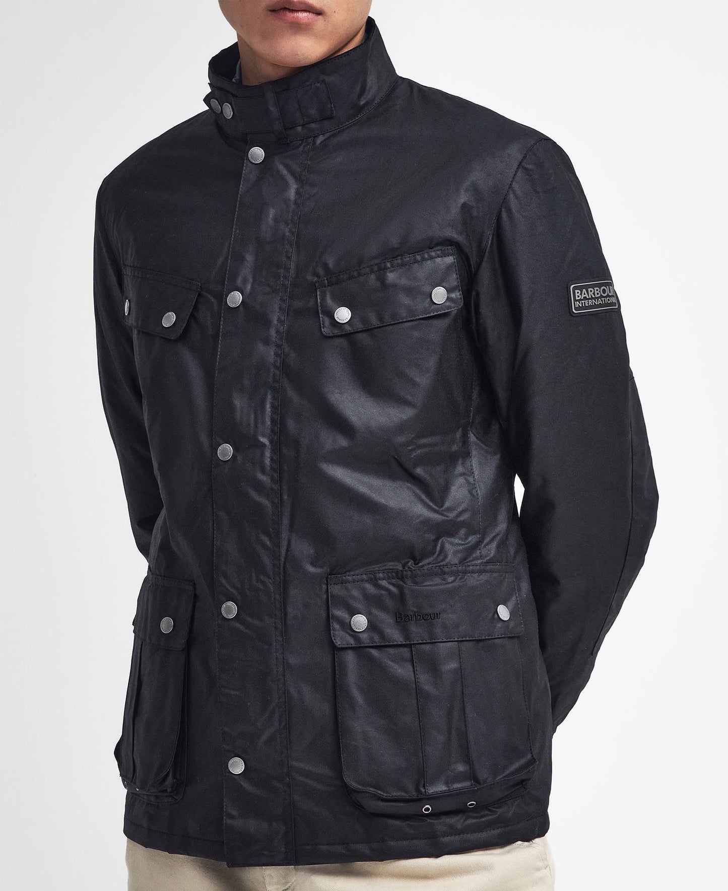 Barbour International Wax Biker Jacket