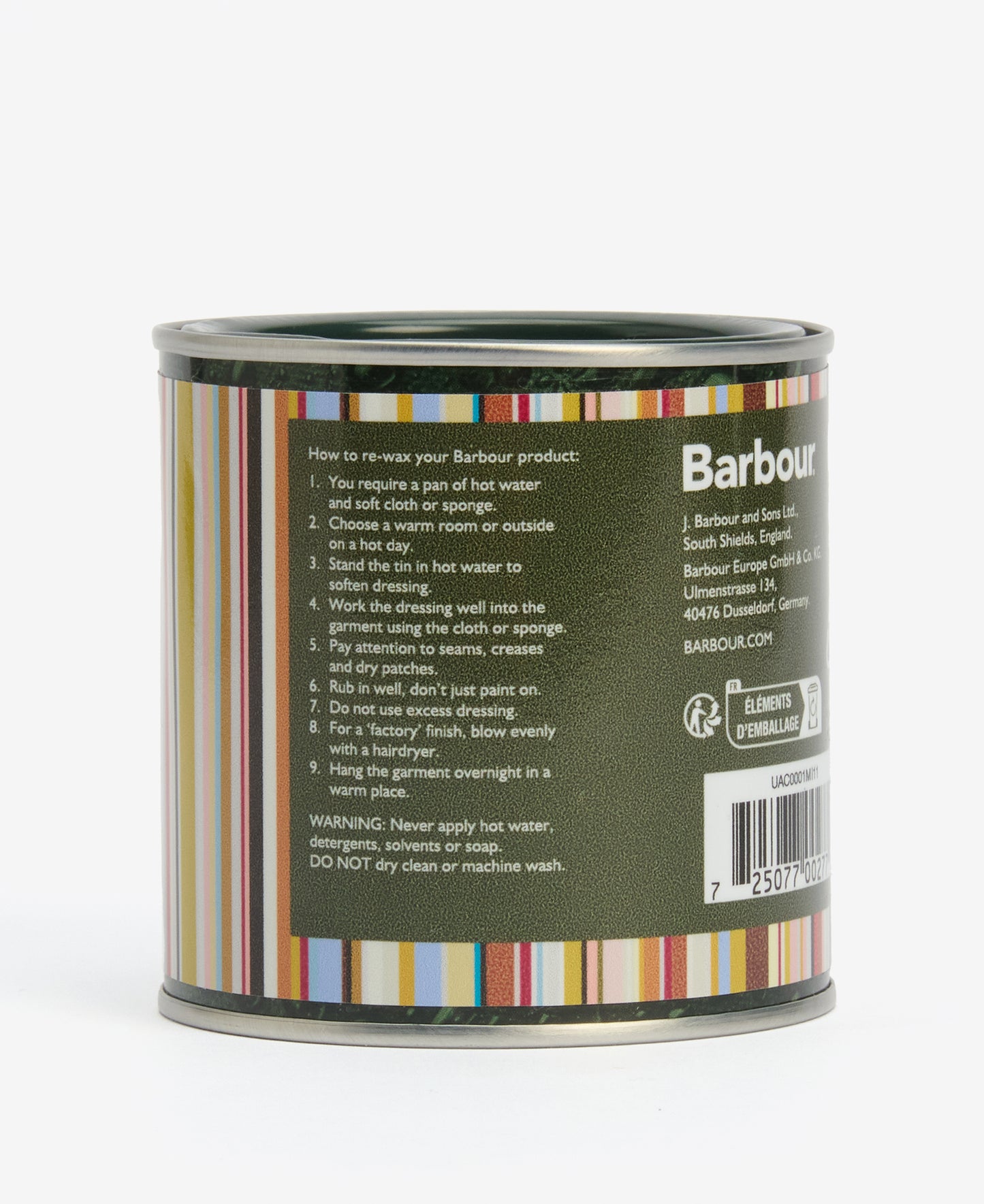 Paul Smith x Barbour Thornproof Dressing