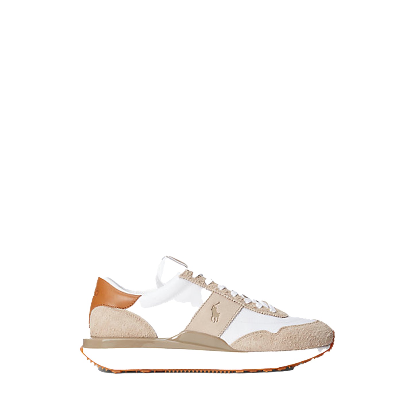 Polo Ralph Lauren Train 89 Suede-Panelled Trainer