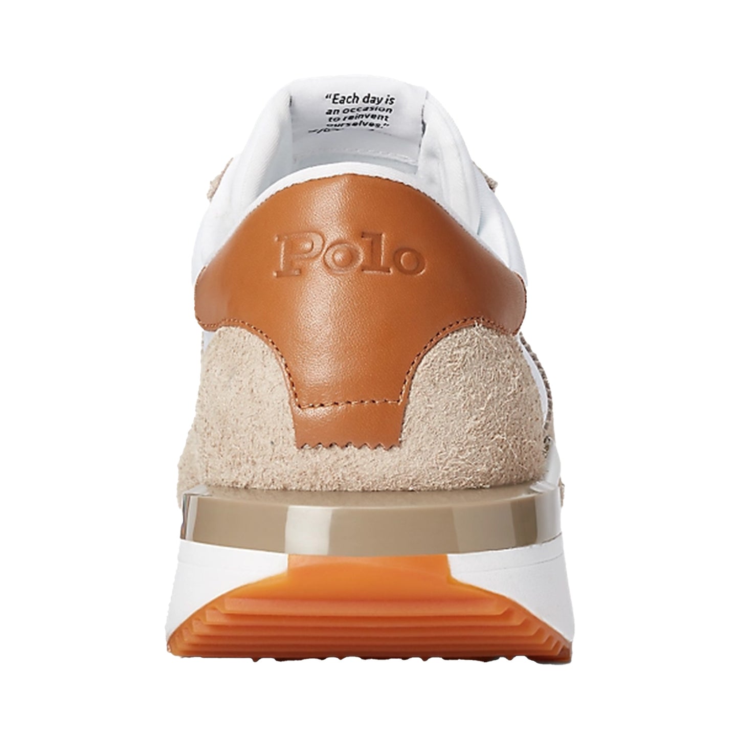 Polo Ralph Lauren Train 89 Suede-Panelled Trainer
