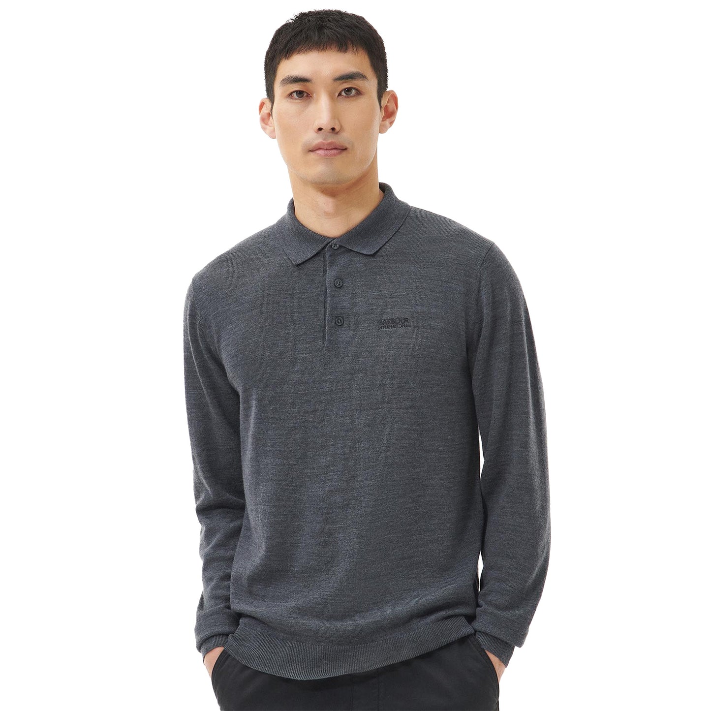Barbour International Merino Polo Shirt