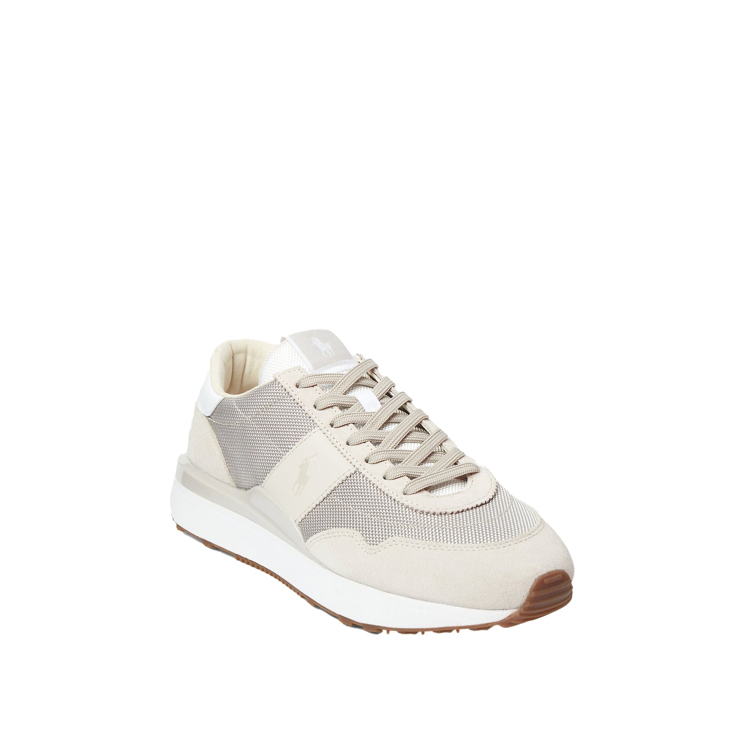 Polo Ralph Lauren Train 89 Suede-Panelled Trainer
