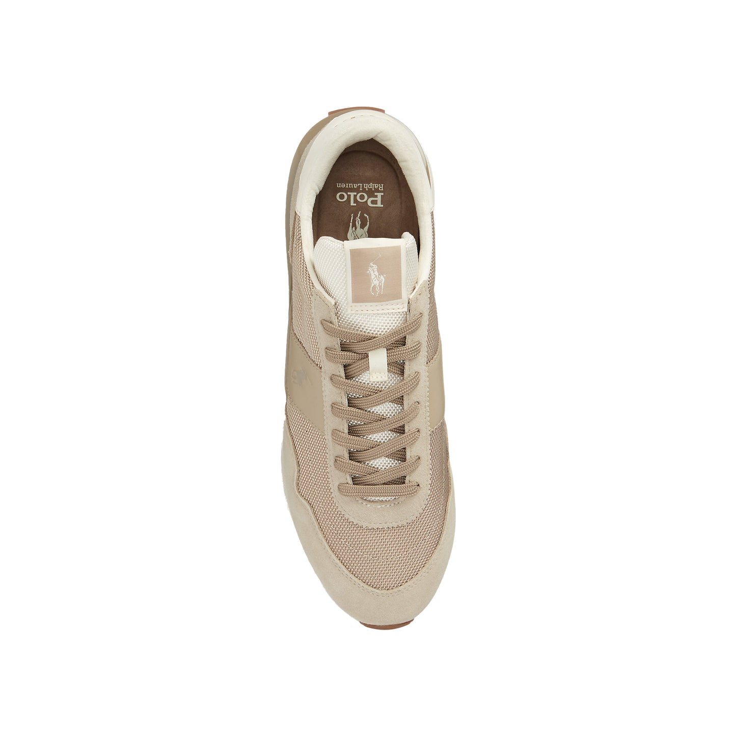 Polo Ralph Lauren Train 89 Suede-Panelled Trainer