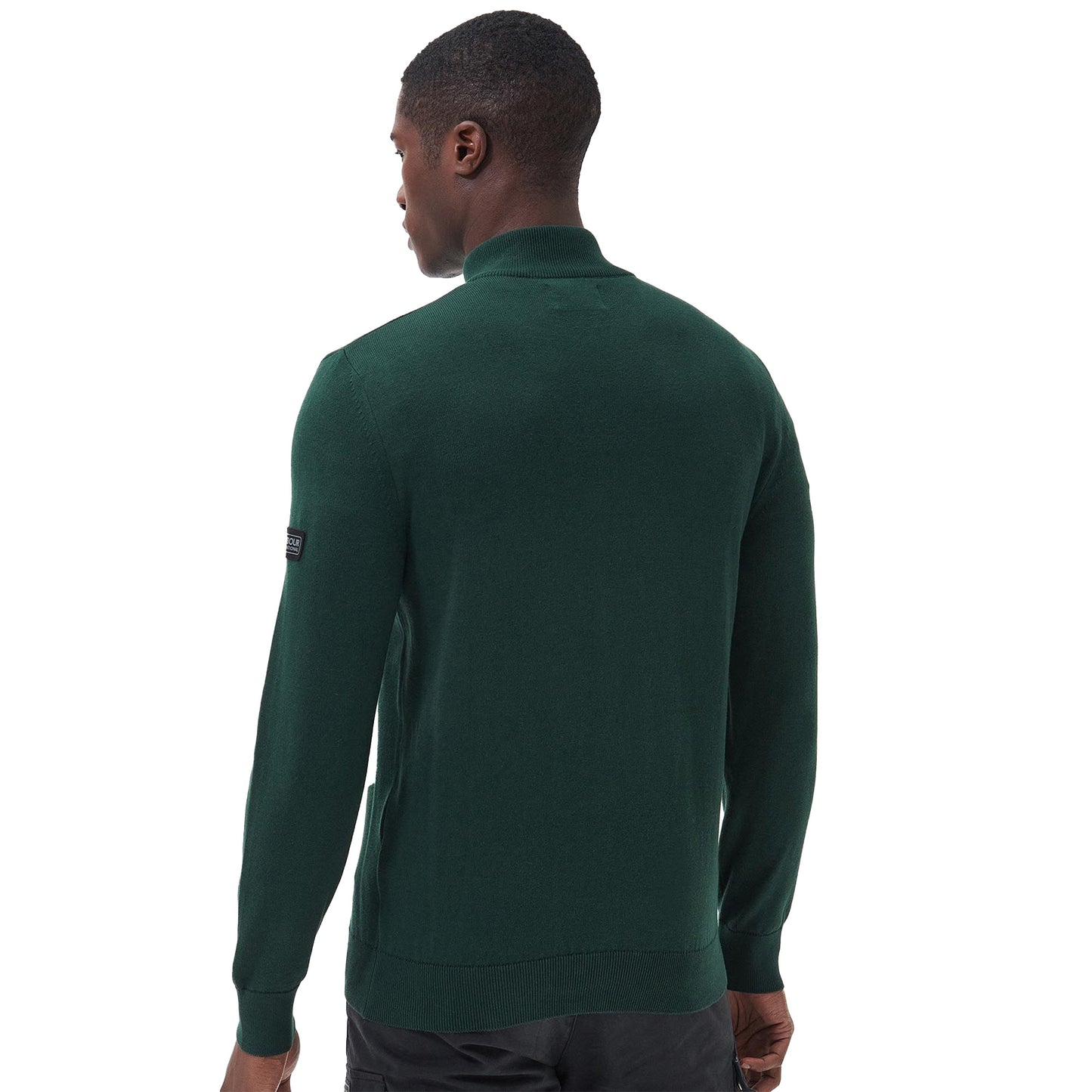 Barbour International Cotton Half Zip Sweater