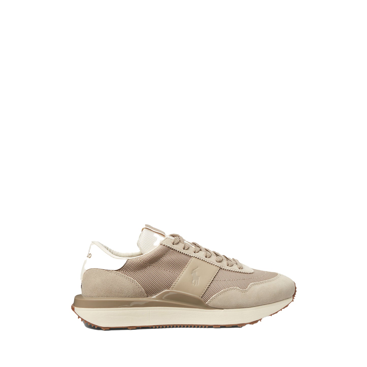 Polo Ralph Lauren Train 89 Suede-Panelled Trainer