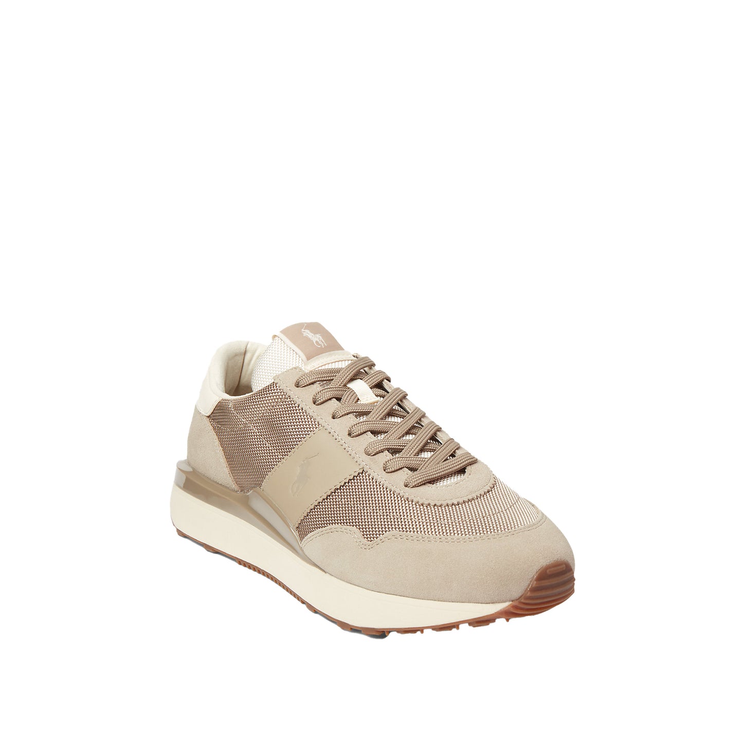 Polo Ralph Lauren Train 89 Suede-Panelled Trainer