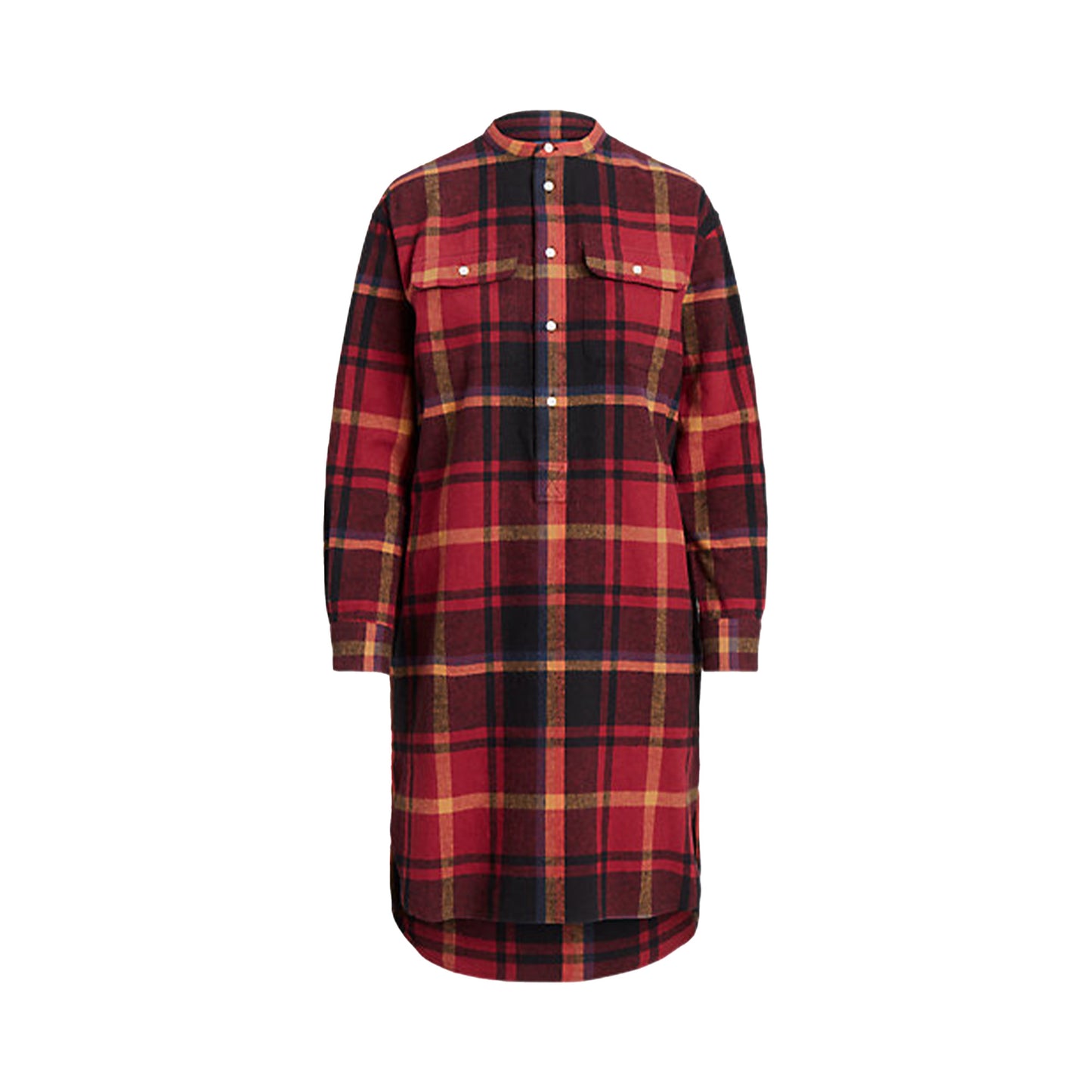 Polo Ralph Lauren Plaid Cotton Twill Shirtdress
