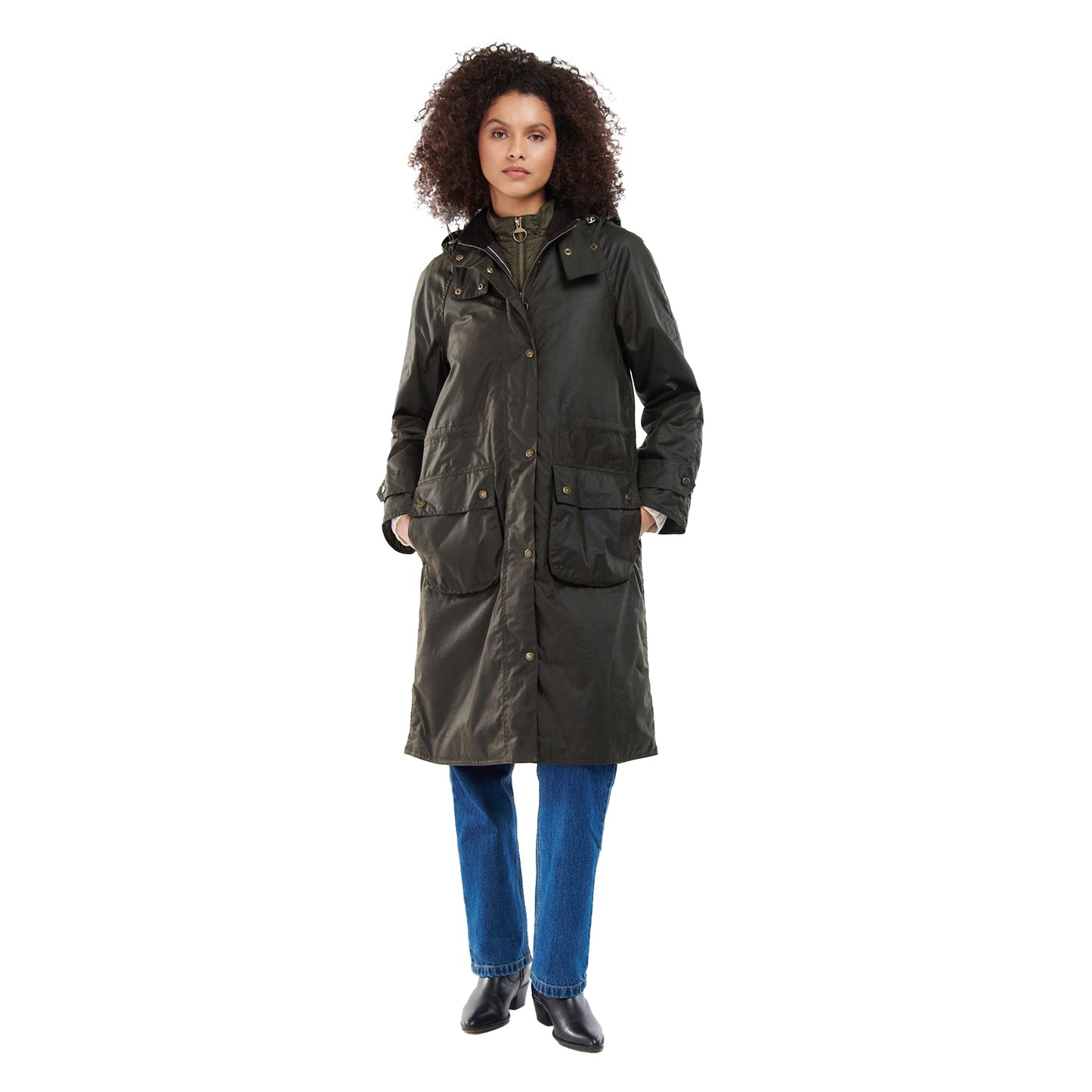 Barbour Long Cannich Wax Jacket