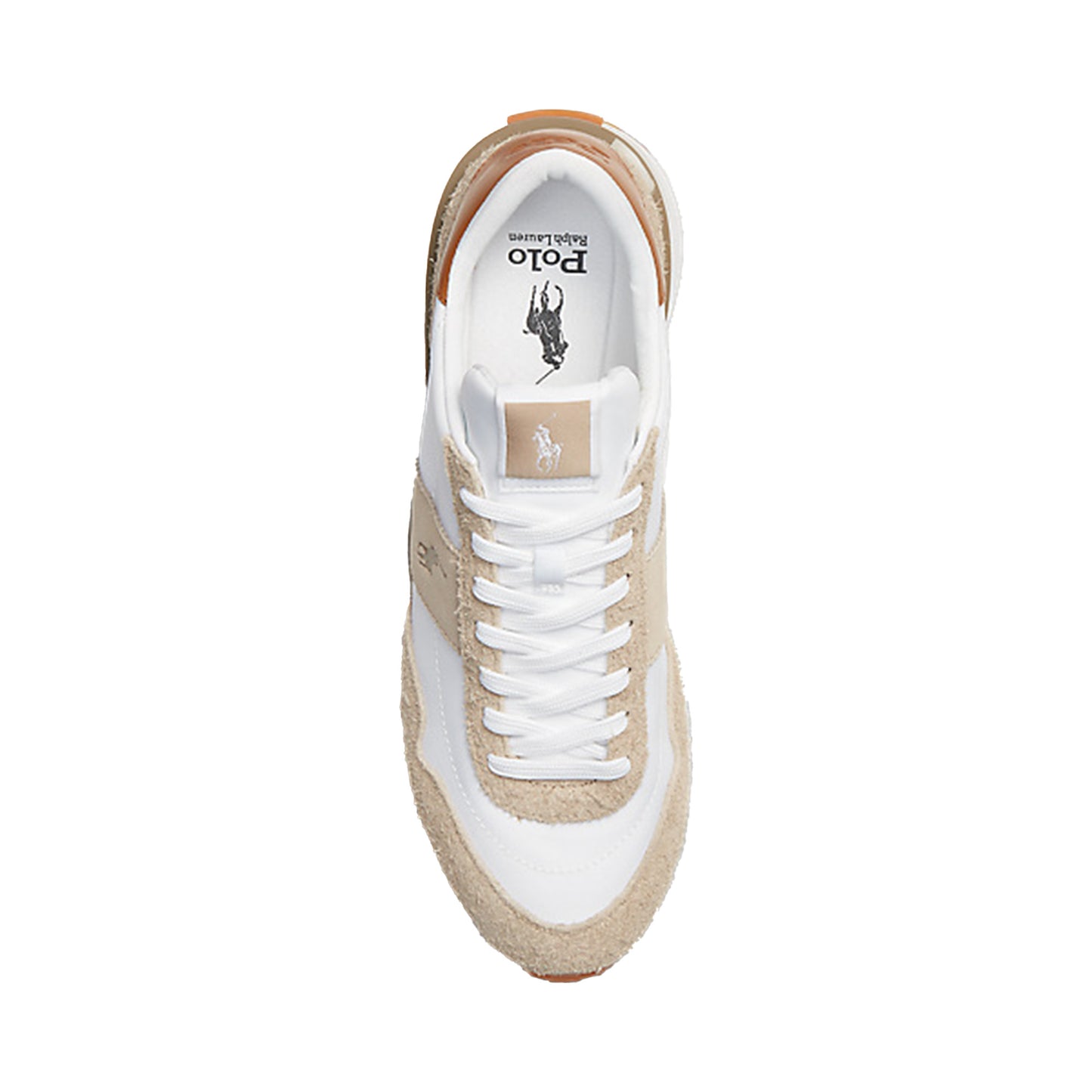 Polo Ralph Lauren Train 89 Suede-Panelled Trainer