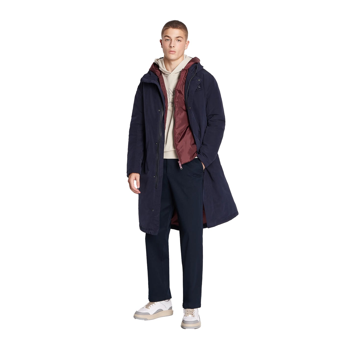 Armani Padded Trench Coat