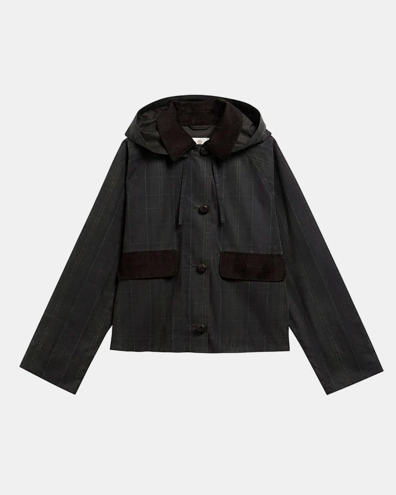 Barbour Barbour Adina Checked Wax Jacket