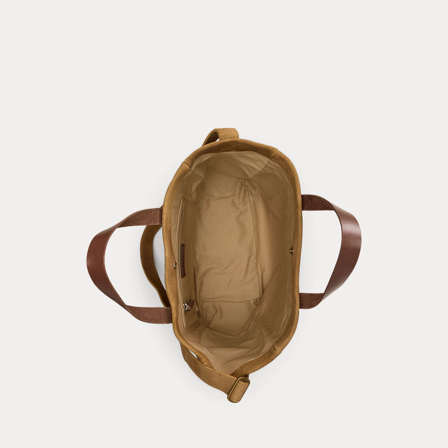 Polo Ralph Lauren Polo Bear Roughout Suede Tote