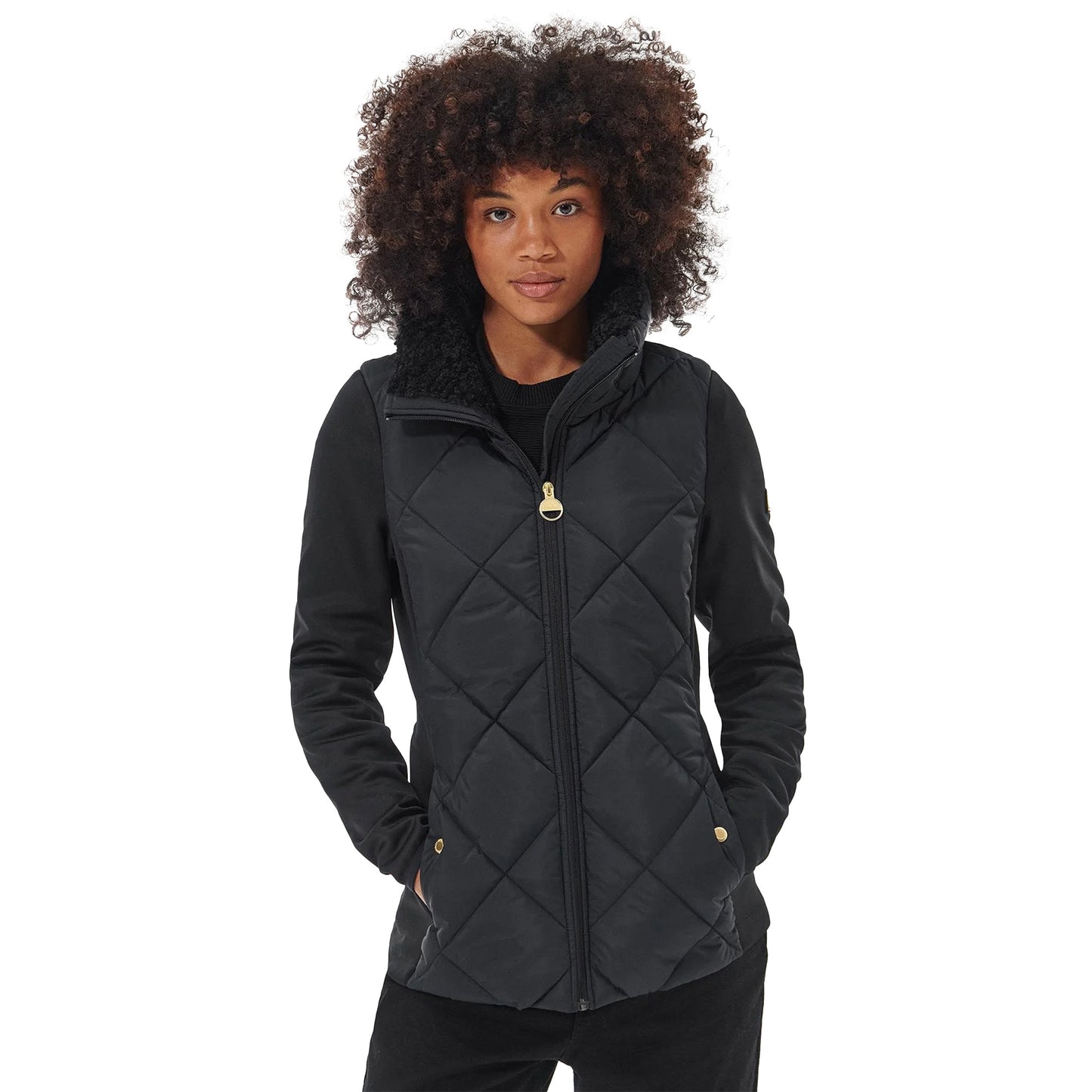 Barbour International Boston Longline Quilted Jacket