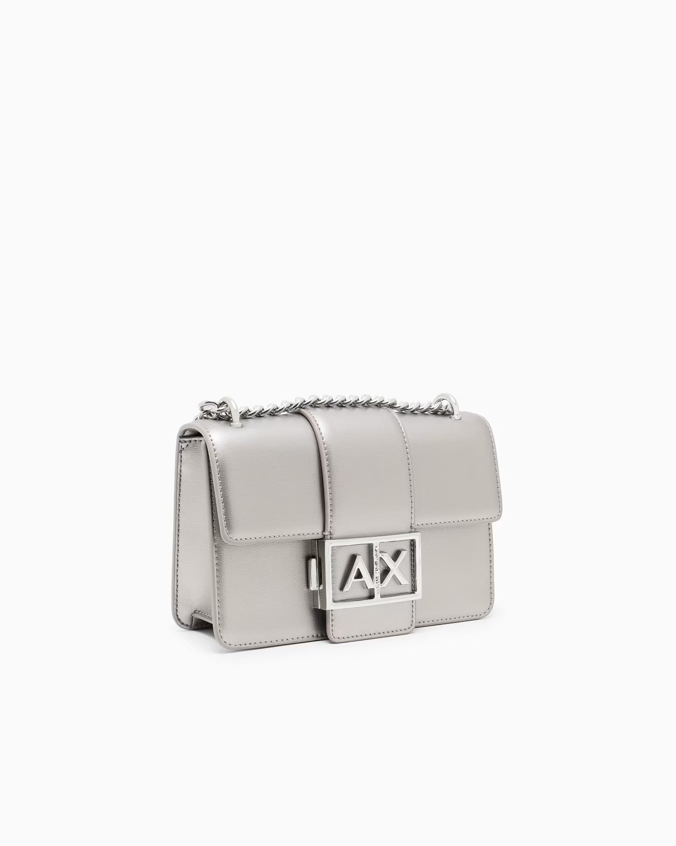 Armani Shoulder Bag with Metal Logo