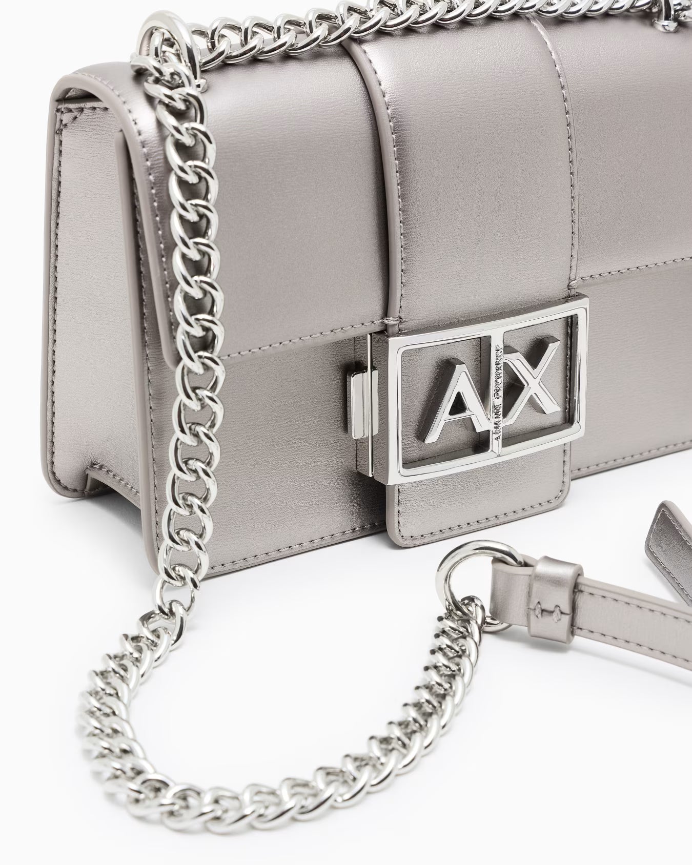 Armani Shoulder Bag with Metal Logo
