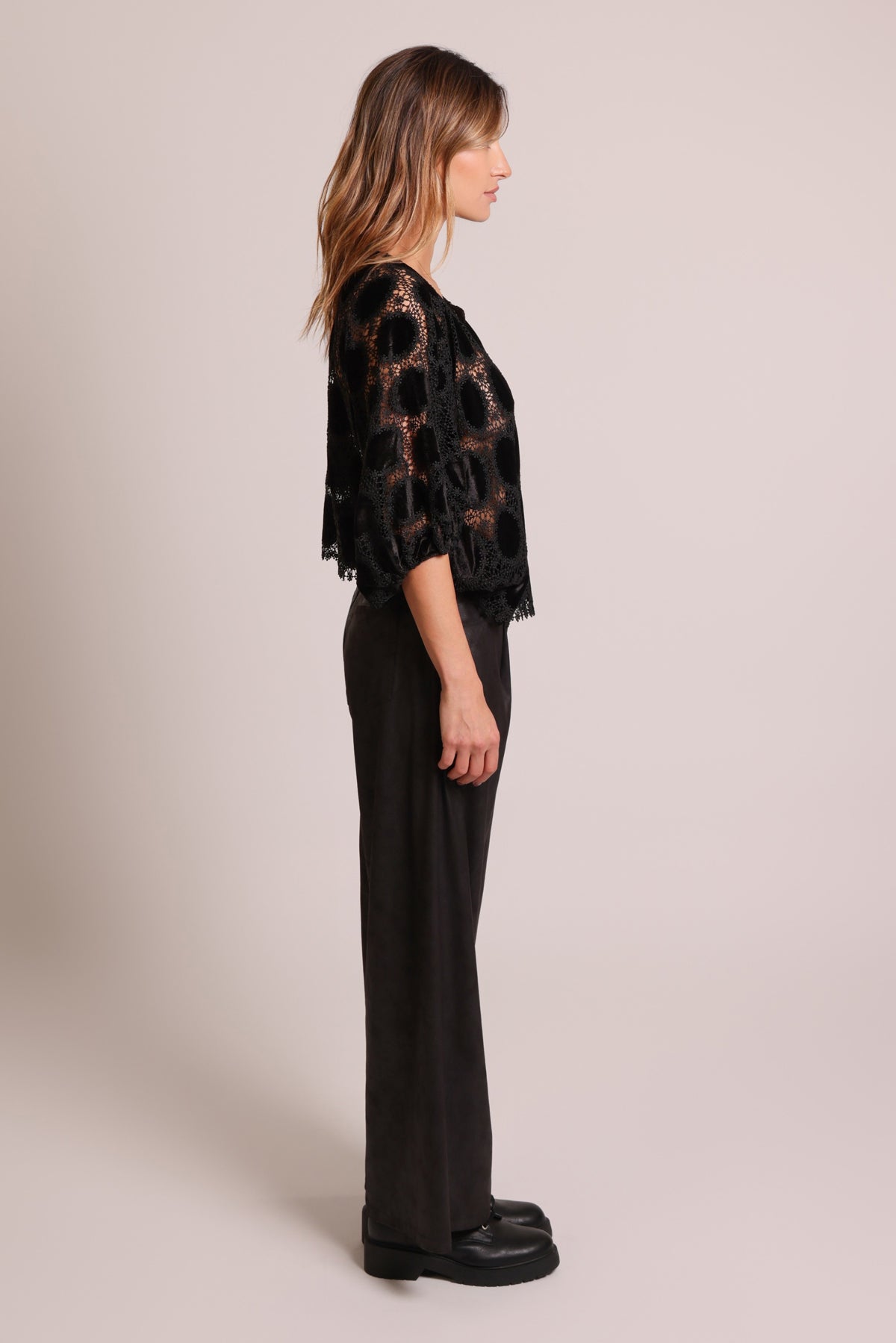 Traffic People the Great Silence Bloom Blouse