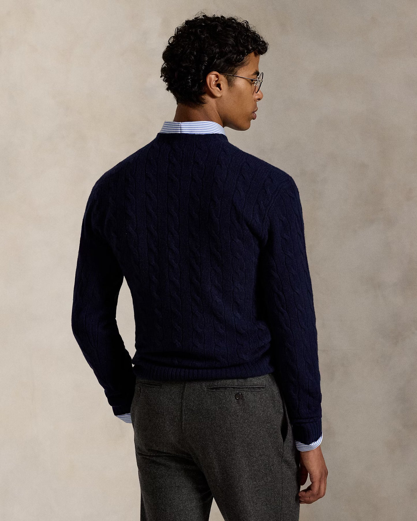 Polo Ralph Lauren Cable-Knit Wool-Cashmere Jumper