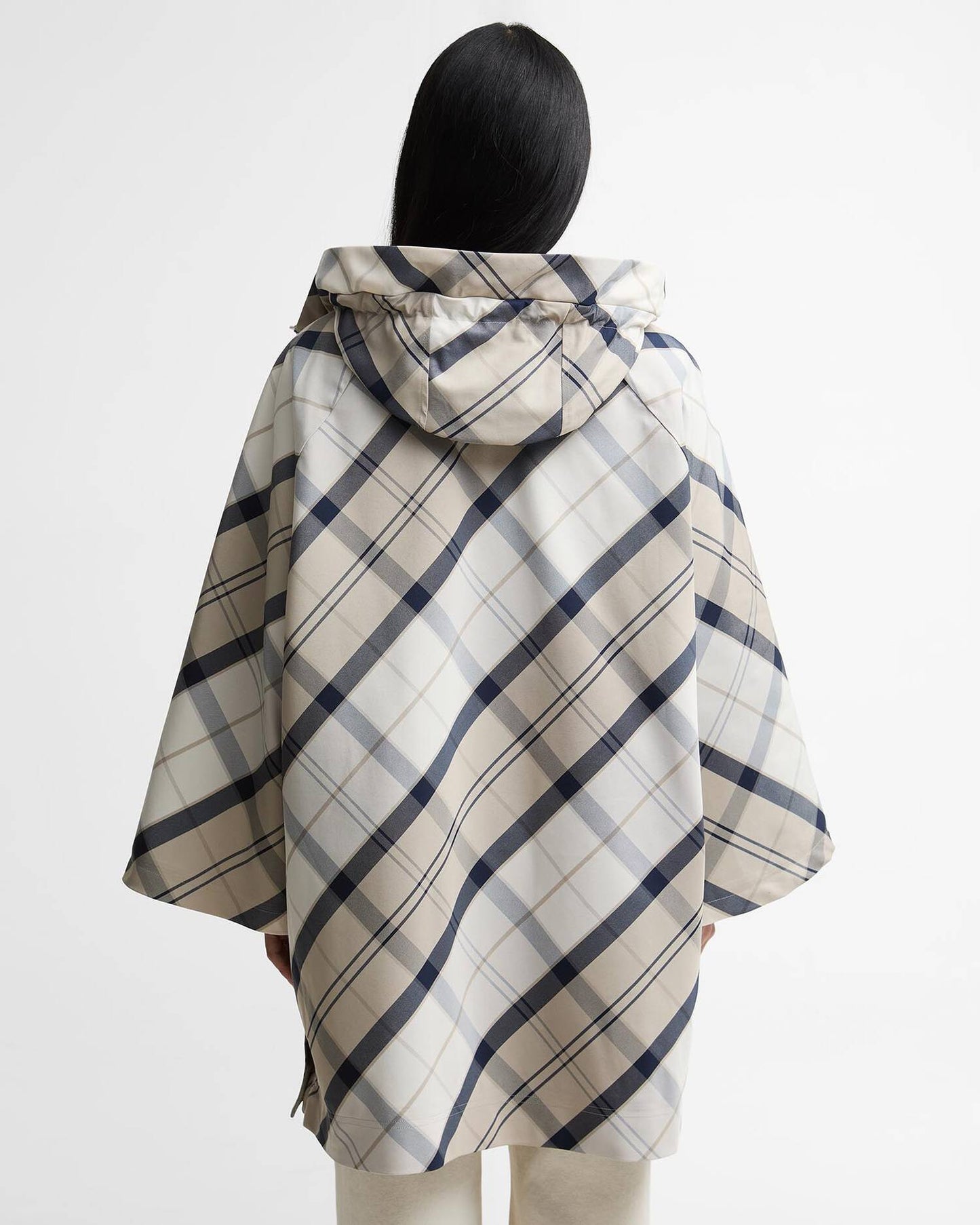 Barbour Kinsdale Tartan Showerproof Cape