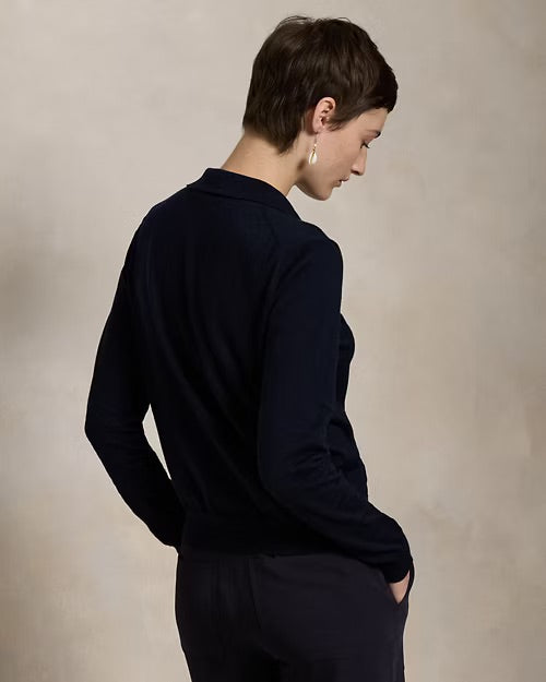 Polo Ralph Lauren Cotton-Blend Polo Cardigan