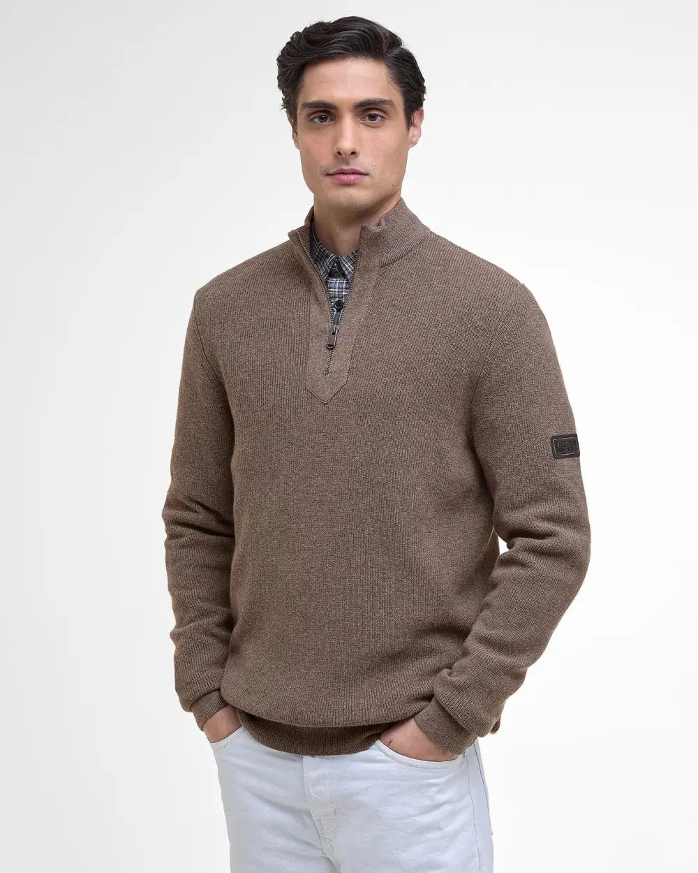 Barbour International Crawley Half Zip Jumper