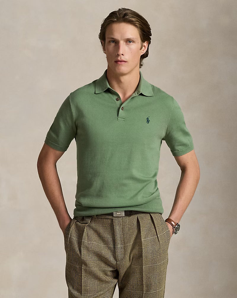 Polo Ralph Lauren Cotton Polo-Collar Jumper