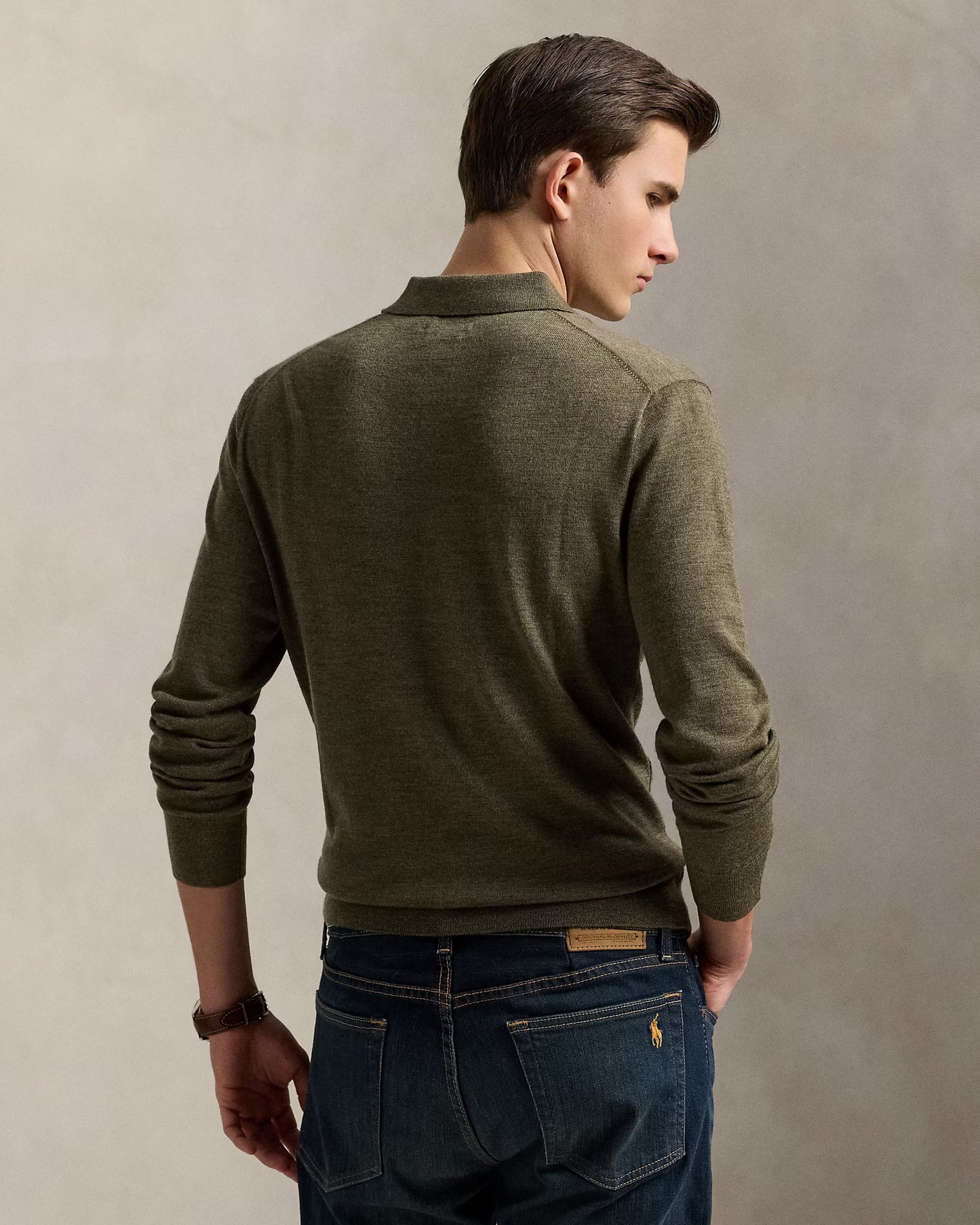 Polo Ralph Lauren Wool Polo-Collar Jumper