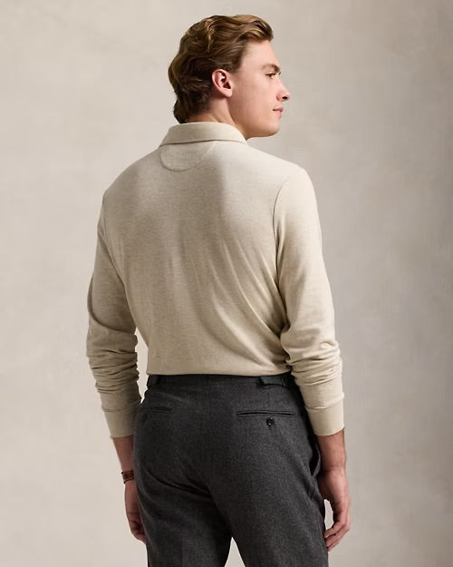 Polo Ralph Lauren Long Sleeve Luxury Jersey Polo Shirt