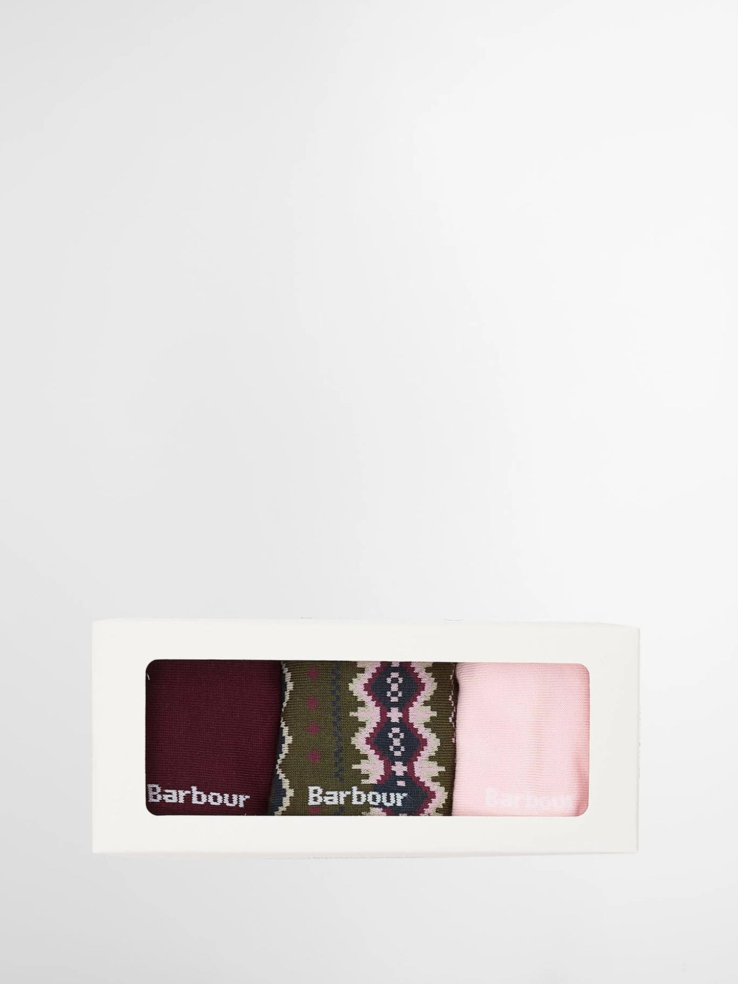Barbour Helen Fair Isle Sock Gift Set