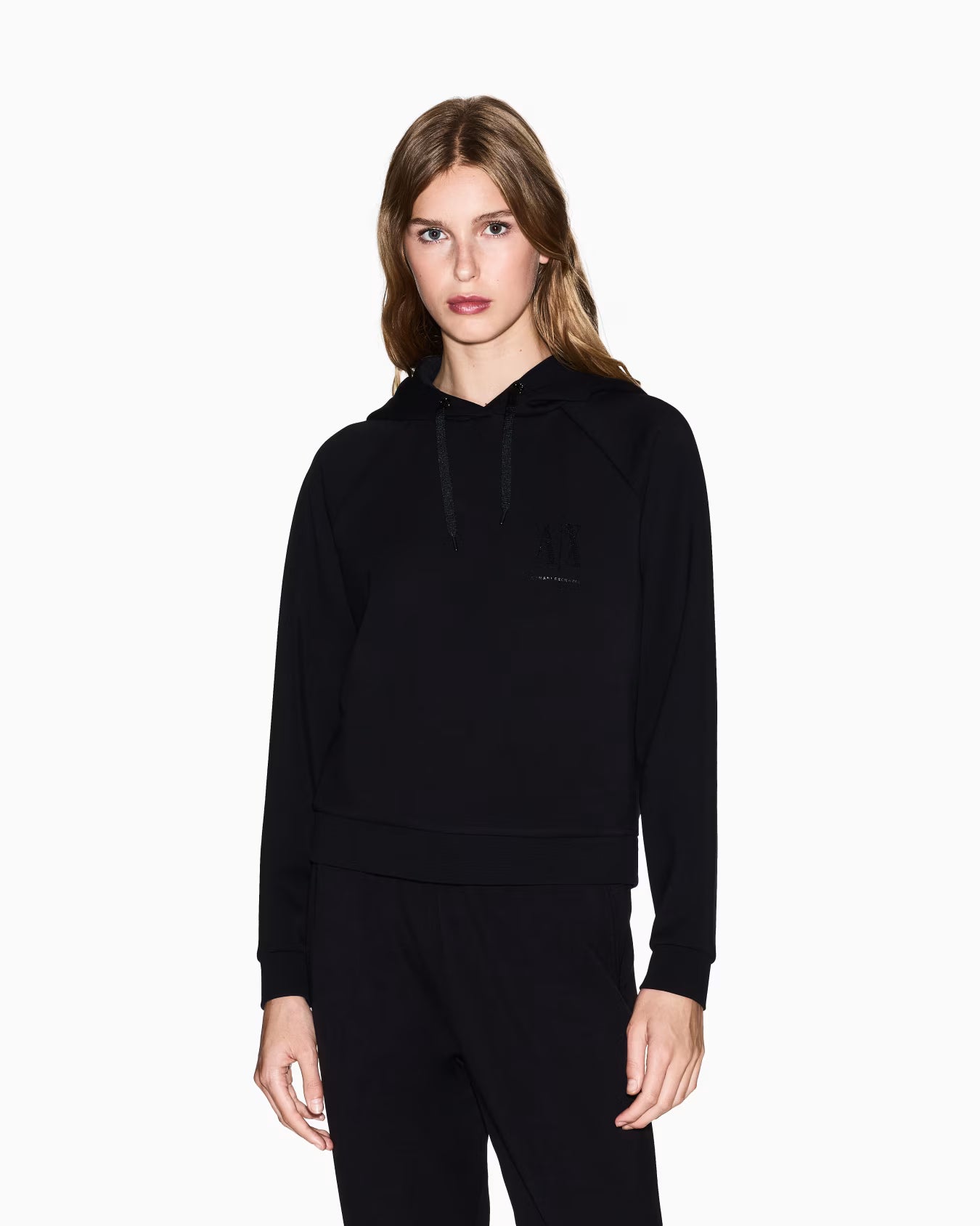 Armani Glitter Logo Hoodie