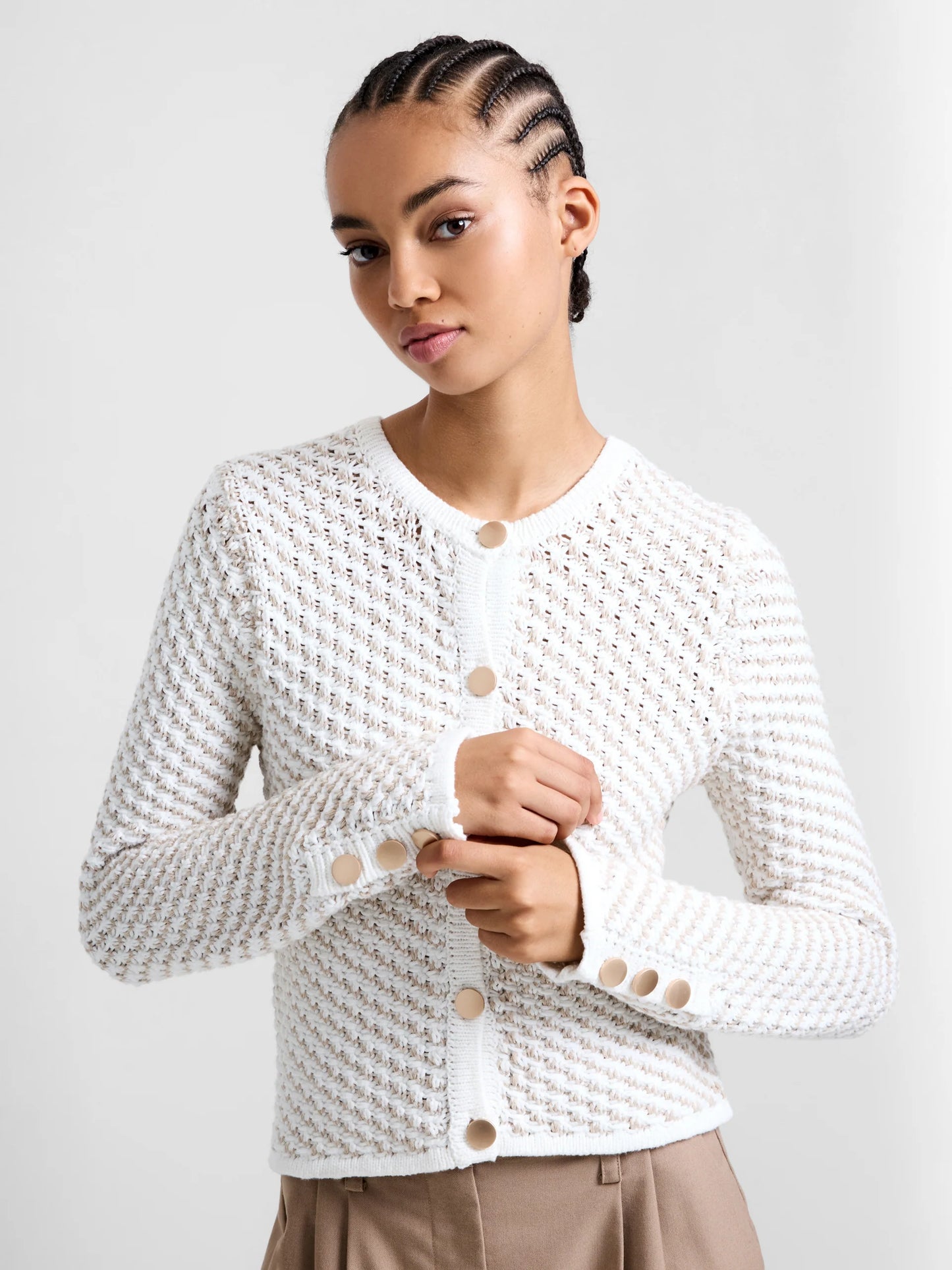 French Connection Janai Textured Cardigan