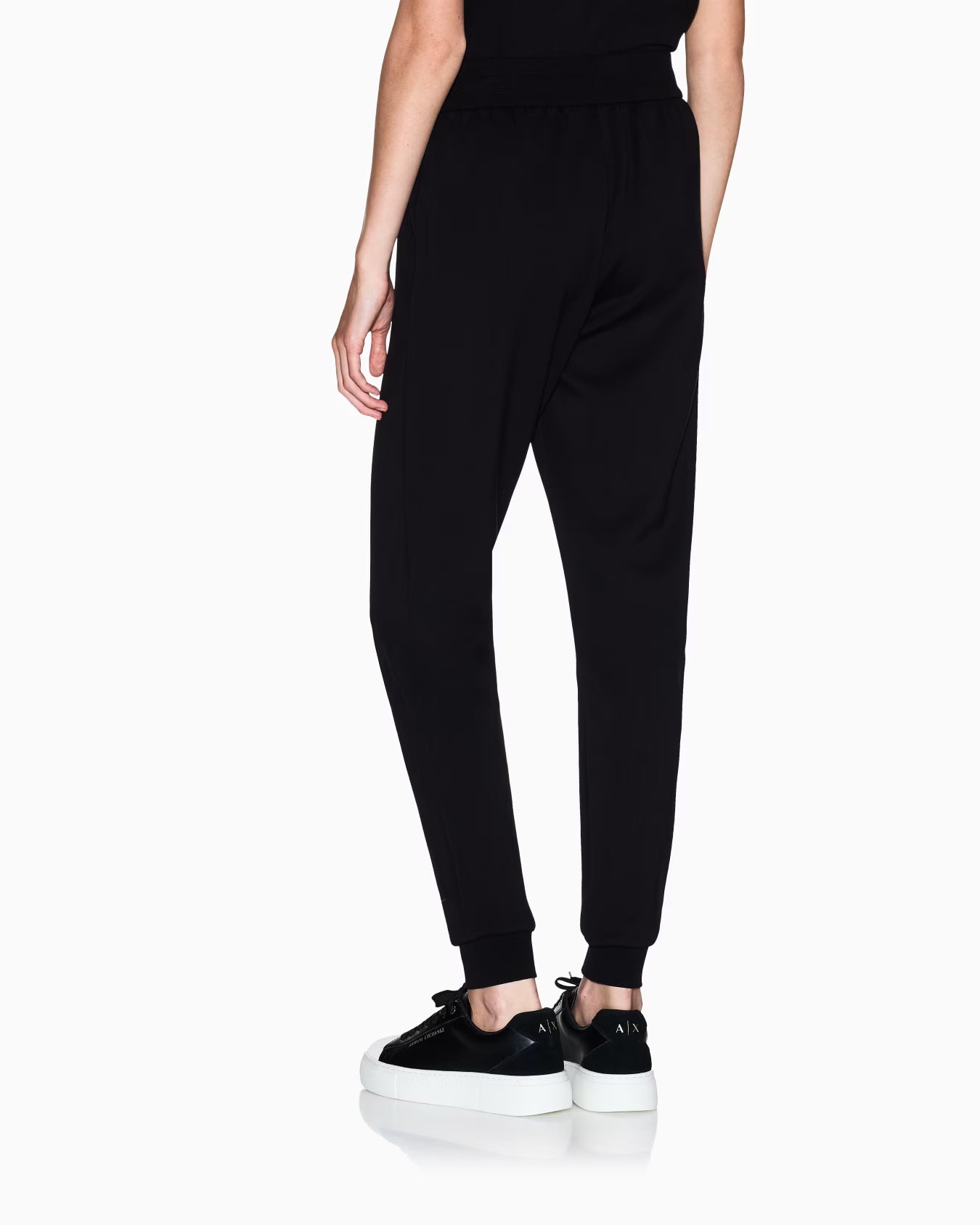 Armani Glitter Logo Jogger Pants