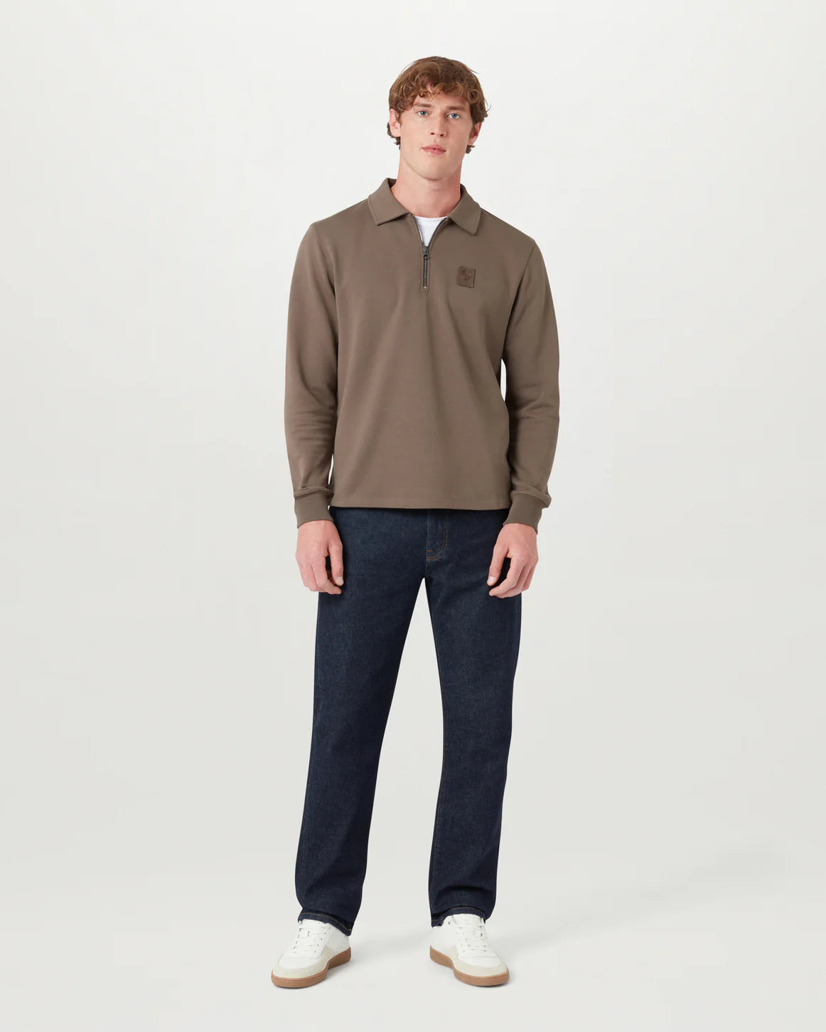Belstaff Curator Collared Sweatshirt