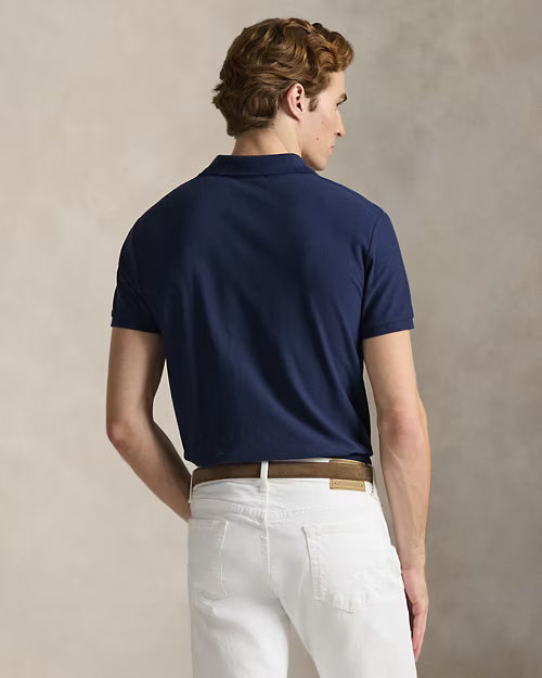 Polo Ralph Lauren Custom Slim Fit Honeycomb-Mesh Polo