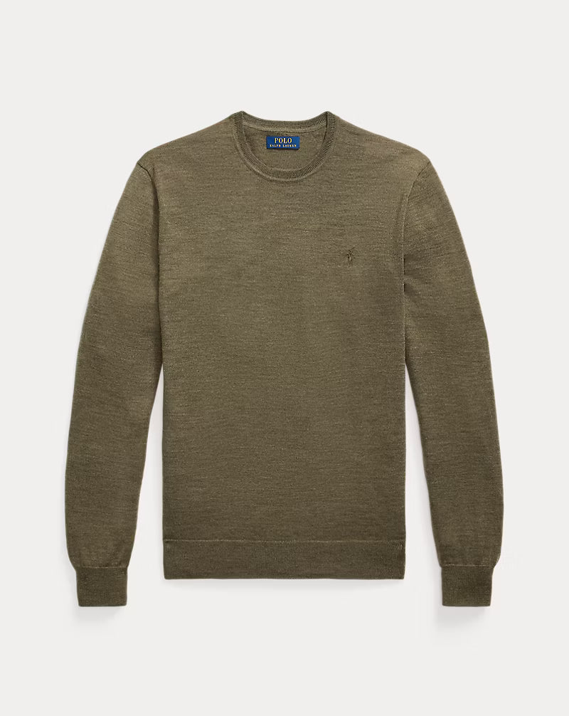 Polo Ralph Lauren Slim Fit Washable Wool Crewneck Jumper