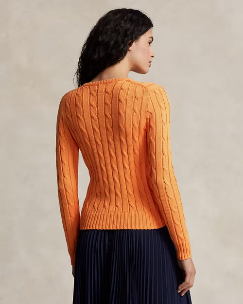 Polo Ralph Lauren Cable-Knit Cotton Crewneck Jumper