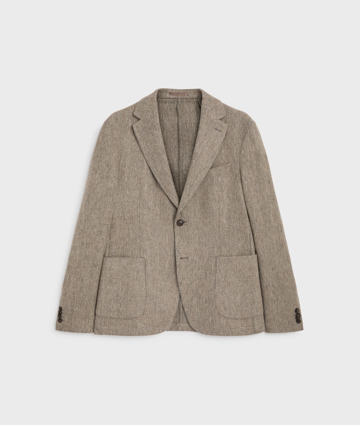 Pal Zileri Herringbone Pattern Jacket