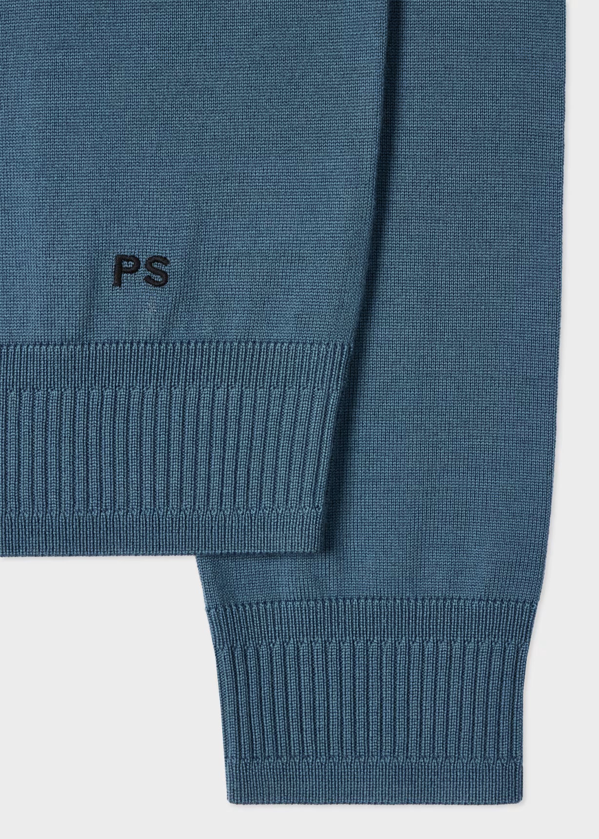 Paul Smith Merino Wool Half Zip Sweater