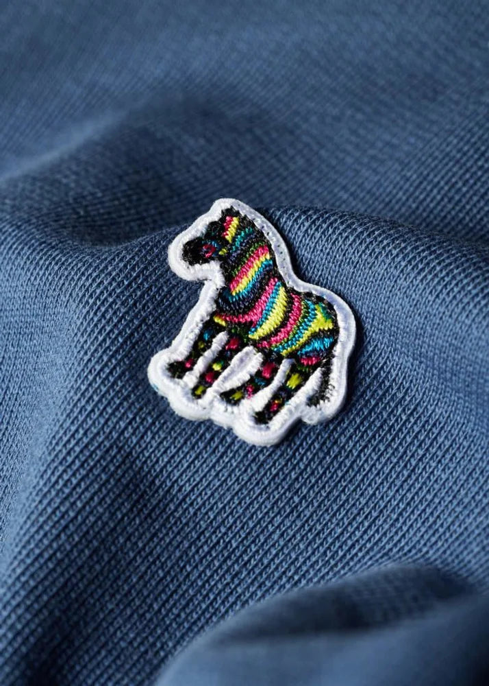 Paul Smith Organic Cotton Zebra Logo Sweatshirt