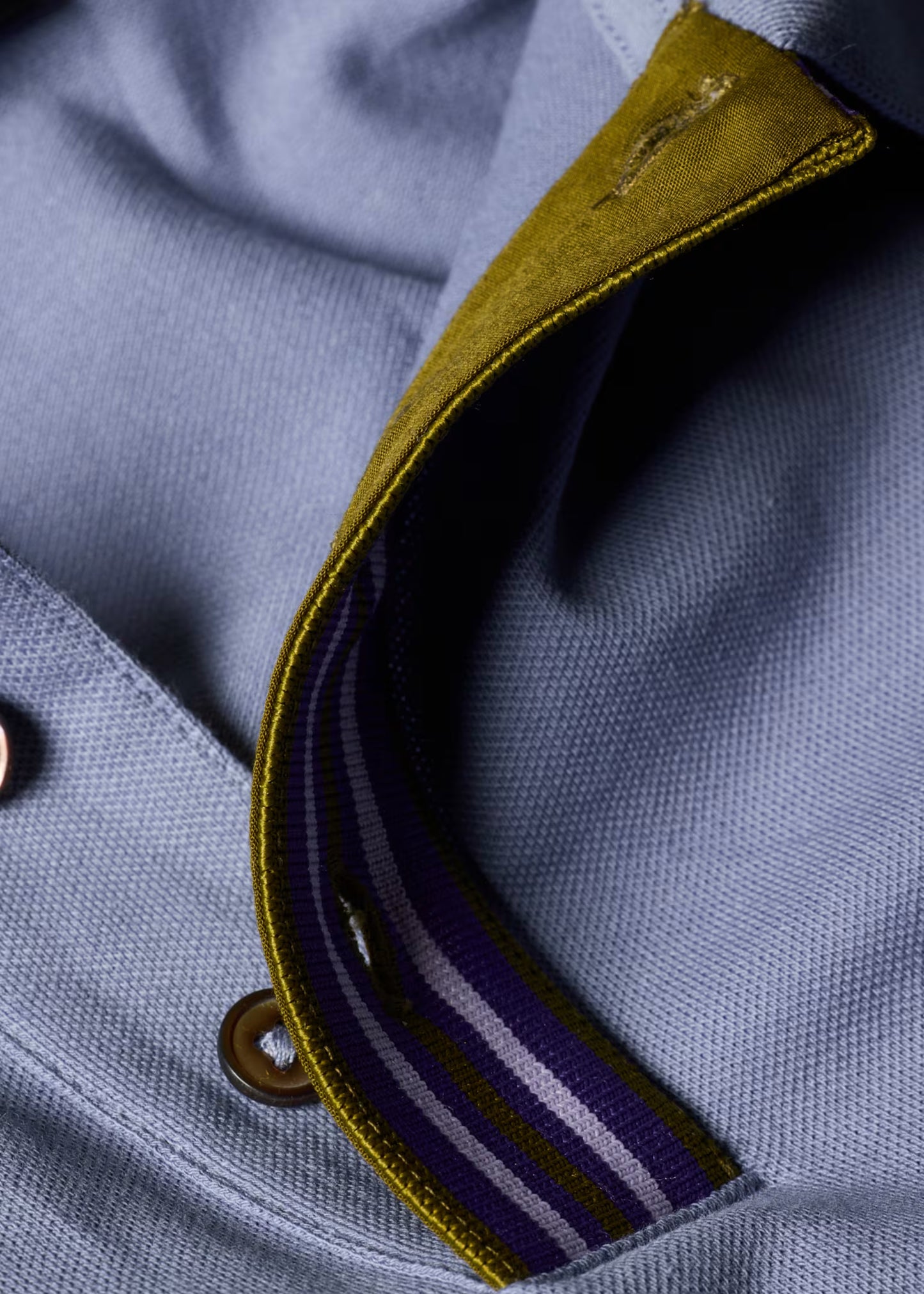 Paul Smith Polo Shirt with Stripe Tipping