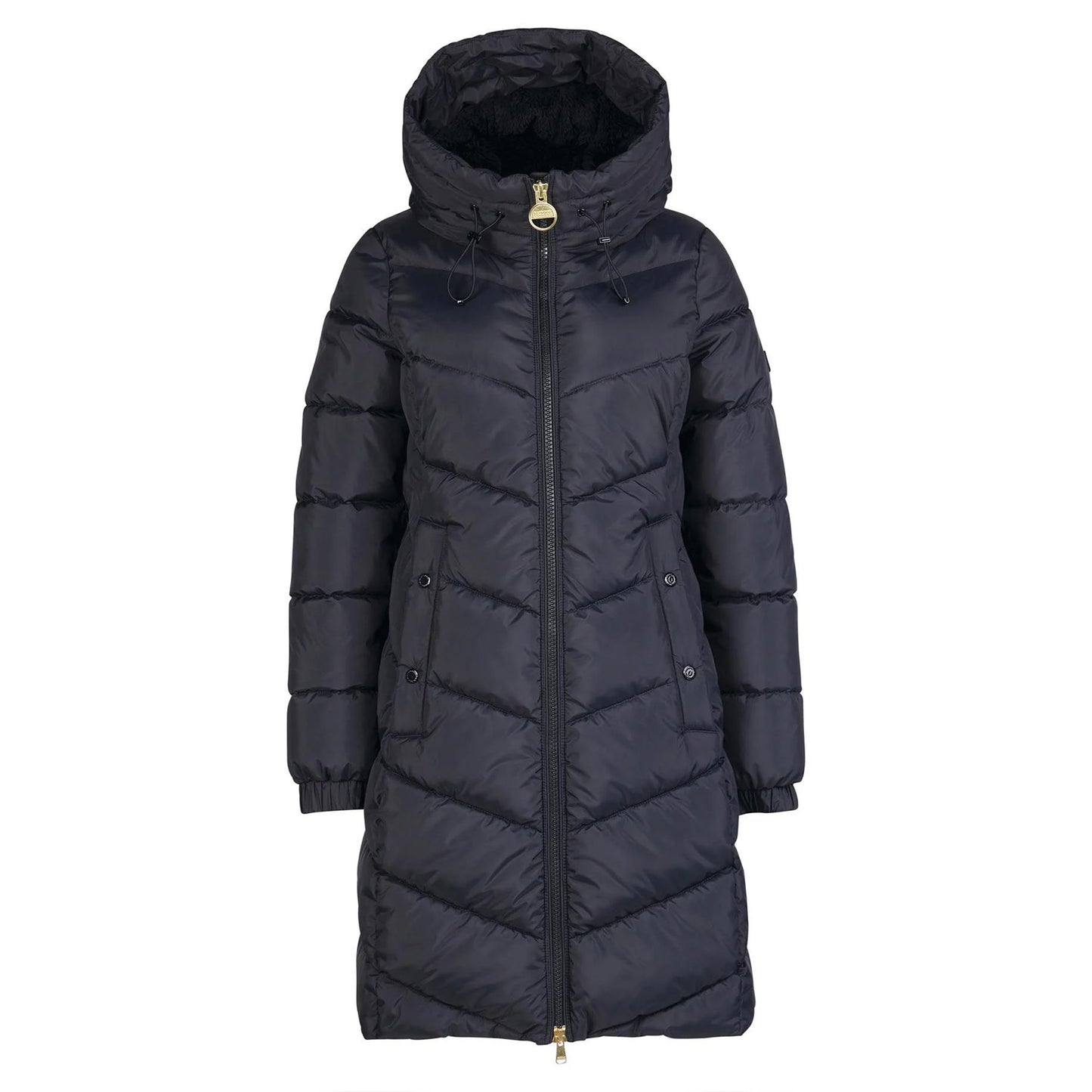 Barbour International Boston Longline Quilted Jacket