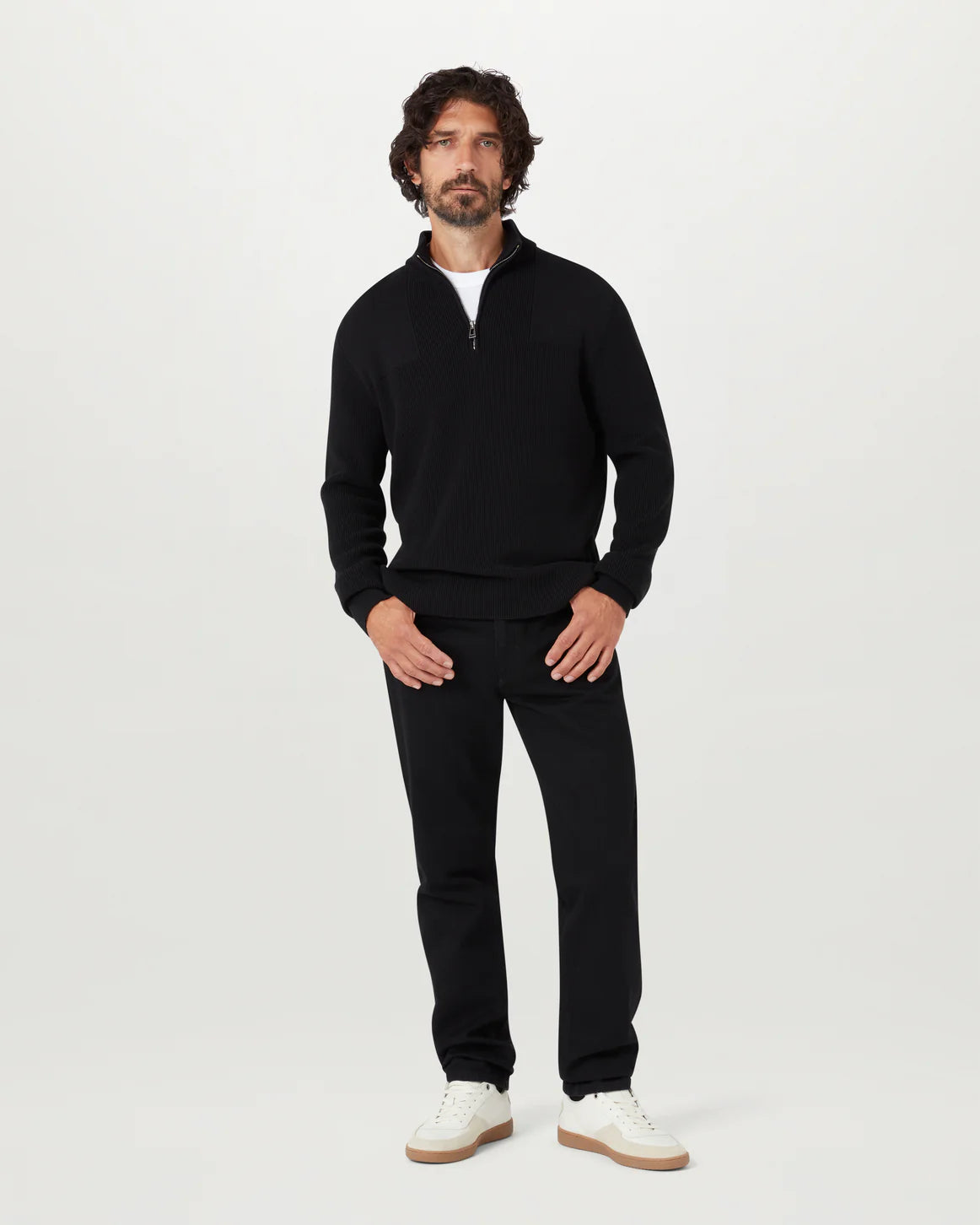 Belstaff Commander Quarter Zip Jumper