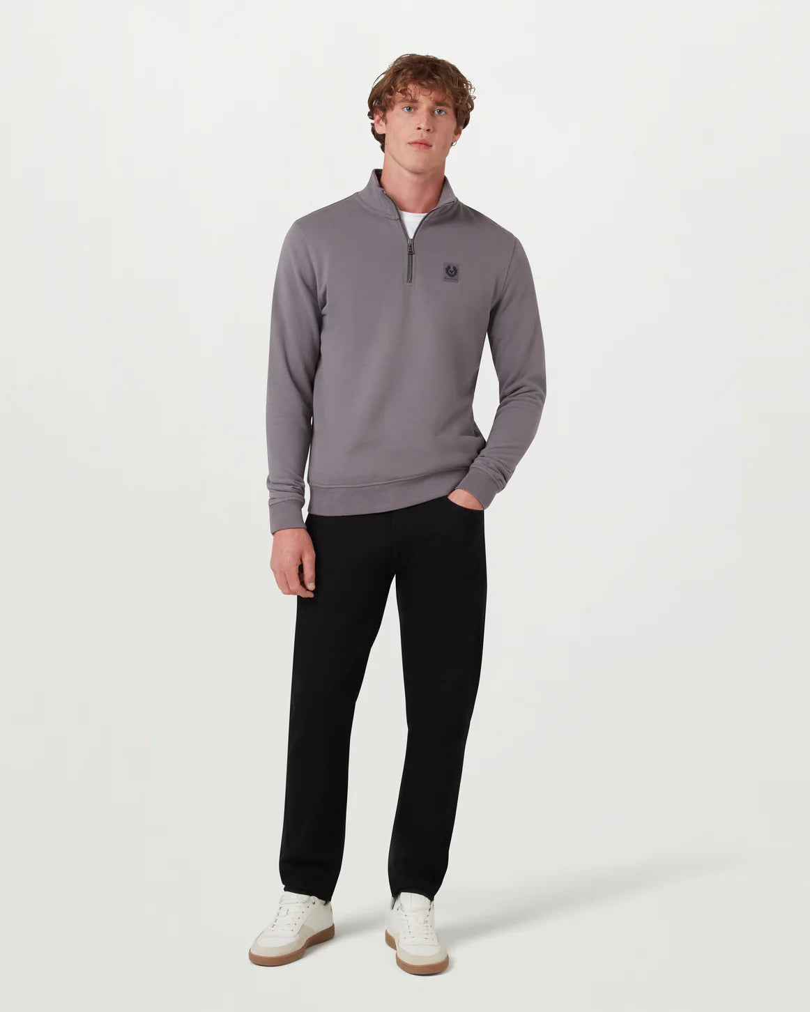 Belstaff Quarter Zip Sweatshirt