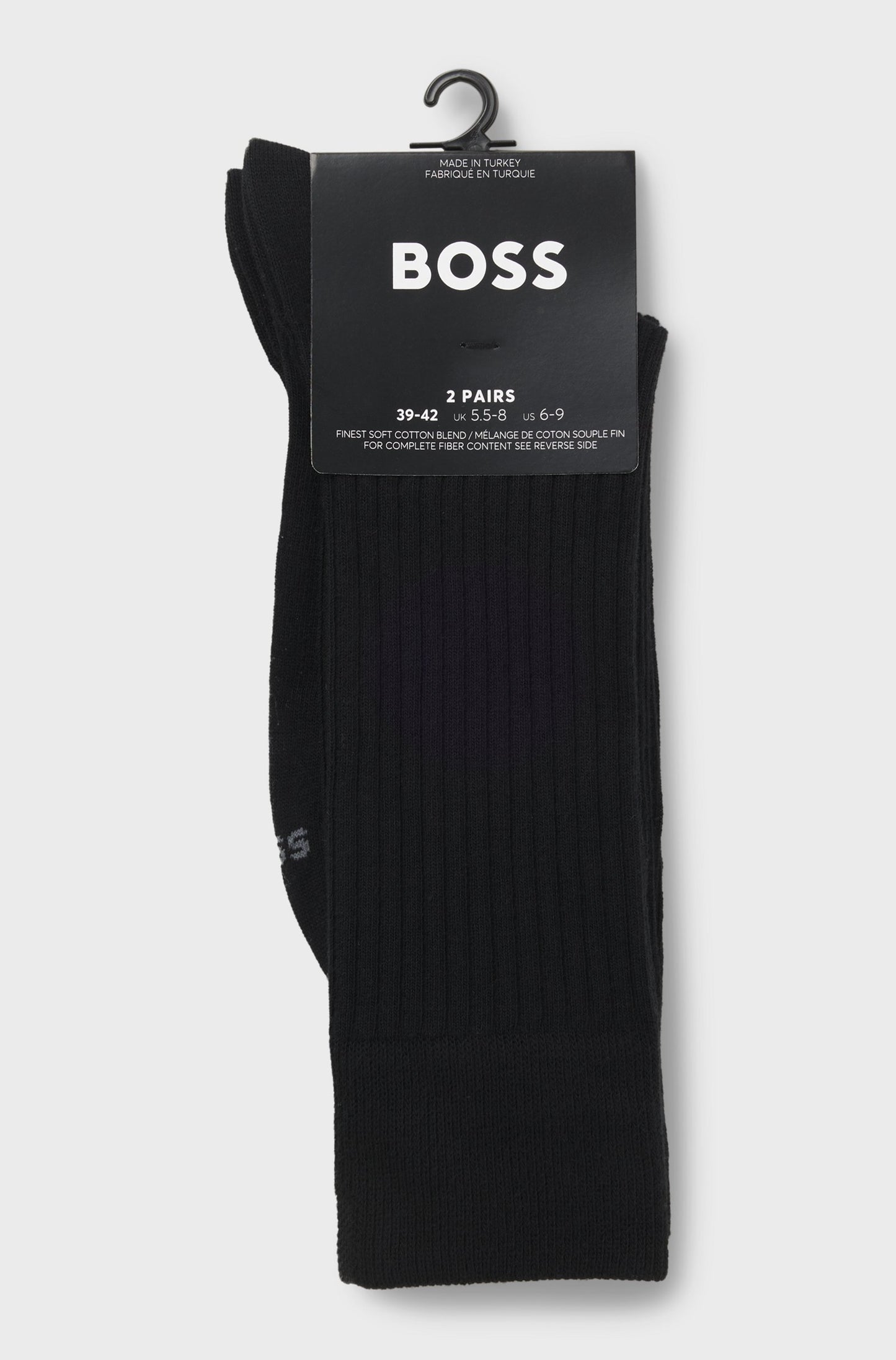 Hugo Boss 2PRS Light Rib Socks