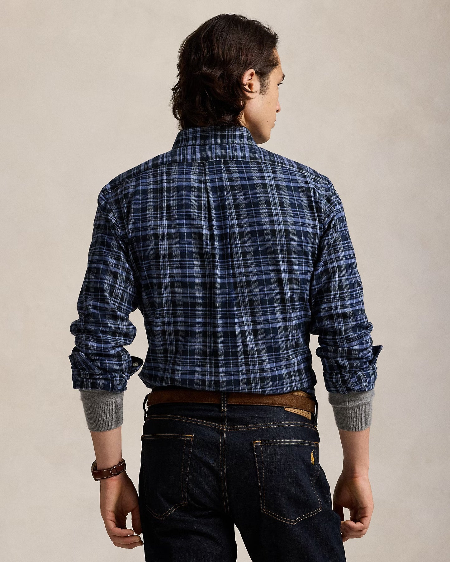 Polo Ralph Lauren Custom Fit Plaid Performance Twill Shirt